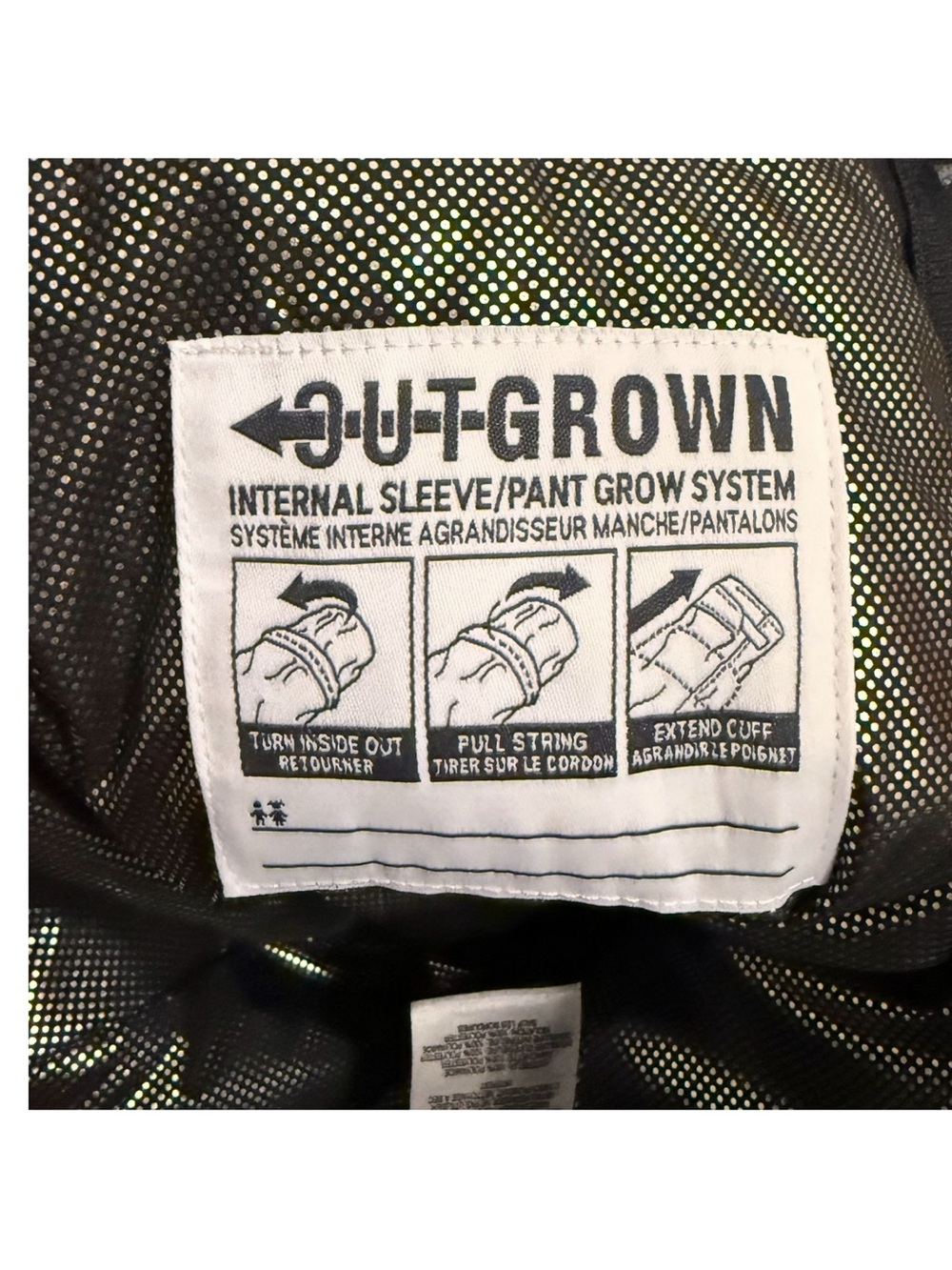 Columbia Kids Omni Tech Out-Grown Ski Snow Pants Black Youth Size Small 6 - Picture 14 of 15